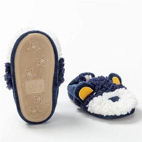 img 2 attached to 👣 Csfry Toddler Girls Non Slip Slippers Boys' Shoes - Slippers: Comfortable and Secure Footwear for Girls and Boys