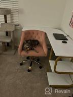 картинка 1 прикреплена к отзыву Рабочая станция для домашнего офиса: L-образный компьютерный стол Teraves с полками и круглым углом, подходящий для игр и работы, двусторонний дизайн от Sandy Bartlett