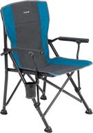 портативный стул для кемпинга yolafe с мягкими подлокотниками, высокой опорой для спины и грузоподъемностью 300 фунтов - сверхпрочный складной стул для лужайки с сумкой для переноски для приключений на открытом воздухе логотип