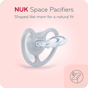 img 3 attached to NUK Space Orthodontic Pacifiers Months Baby Care at Pacifiers, Teethers & Teething Relief