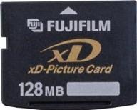 fujifilm xd-picture card 128 mb: reliable memory storage for capturing moments logo
