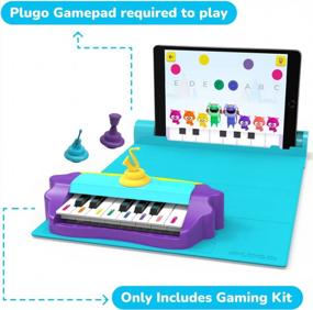 img 3 attached to Plugo Tunes Piano Kit - Fun & Easy Musical Learning System Without Gamepad By PlayShifu