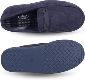 img 2 attached to Chaps Moccasin Slipper Outdoor Nonslip Boys' Shoes : Slippers