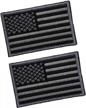 show your patriotism with 2 high-quality tactical american flag patches - perfect for backpacks, caps, and more! logo