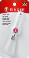 singer 02056 angled edge lint brush: comfort grip for effortless cleaning logo