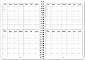 img 1 attached to BookFactory Rideshare Mileage Tracker/Ride Share Tracking Log Book/Logbook, Wire-O - 104 Pages, 5" X 7" (LOG-104-57CW-PP-(RideshareMileage))