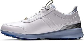 img 1 attached to 🏌️ Enhance Your Golf Performance with FootJoy Women's Stratos Off White Golf Shoes