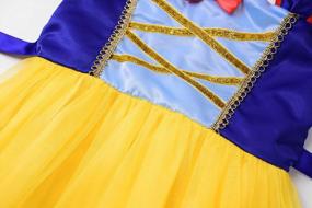 img 1 attached to Girl'S Elastic Waist Backless Princess Dress Costume By ReliBeauty