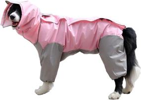 img 3 attached to Shop GabeFish Waterproof 4 Legs Pets Raincoat in 9 Color Options & 10 Sizes for Small, Medium, and Large Dogs