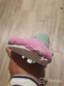 img 7 attached to 🦄 Hiitave Non Slip Barefoot Toddler Unicorn Girls' Shoes - Perfect for Active Little Feet!