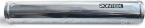 img 2 attached to 🔩 11.8" Ronteix Universal Polished Aluminum Tubing Pipe, Straight Design, 2" (51mm) O.D., Length