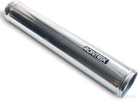 img 1 attached to 🔩 11.8" Ronteix Universal Polished Aluminum Tubing Pipe, Straight Design, 2" (51mm) O.D., Length