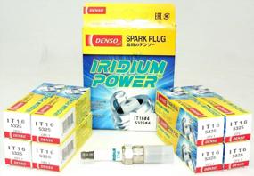 img 4 attached to 💥 Высокопроизводительные свечи зажигания DENSO # 5325 IRIDIUM Power - набор из 8 штук - IT16