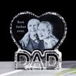 ywhl customized dad birthday gifts from daughter, personalized photo presents for dad, father's day present from kids (customize) logo