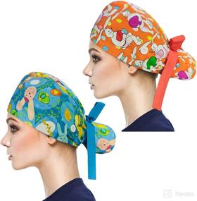 img 4 attached to YUESUO Working Sweatband Adjustable Ponytail Personal Care ~ Bath & Bathing Accessories