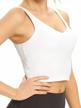 ritiriko workout tank tops for women - women cropped running shirts longline padded sports bra for athletic yoga fitness logo