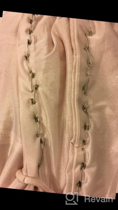 img 1 attached to Modest Sequin Bridesmaid Dresses With Long Sleeves And High Back – Perfect For Prom And Party Wear, By Honey Qiao review by Amber Jackson