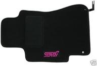 subaru 2002 2007 impreza floor mats logo