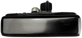 img 1 attached to Affordable Black Door Handle for 1992-2005 Chevy Astro Safari - Passenger Side RH - GM1311108