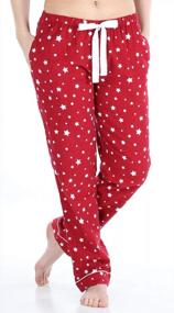 img 2 attached to 🌙 Cozy and Convenient: PajamaMania Women's Cotton Flannel Pajama Pants with Pockets