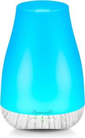 img 4 attached to Transform Your Space With Aromatherapy Essential Oil Diffuser: Ultrasonic, Colorful, Waterless And Automatic Off For Home Or Bedroom