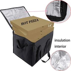 img 1 attached to Insulated Delivery Delivery Reusable，Collapsible Postmates Food Service Equipment & Supplies