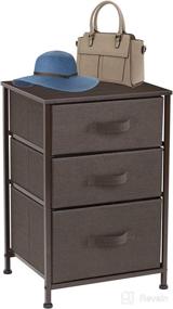 img 4 attached to Sorbus Nightstand Drawers Мебельные аксессуары