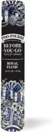 💩 устраняйте неприятные запахи в ванной с помощью poo-pourri before-you-go туалетного спрея, 10 мл royal flush логотип