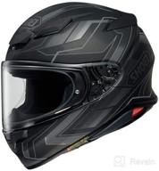 👑 shoei rf-1400 prologue helmet xl matte black logo