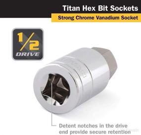 img 1 attached to Titan Tools 15618 Drive Socket