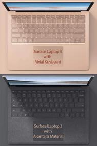 img 1 attached to mCover Hard Shell Case for 13.5-inch Microsoft Surface Laptop 3 with 💼 Metallic Keyboard (Excludes Surface Laptop 3/2/1 with Alcantara, Surface Book, Tablet) - Clear