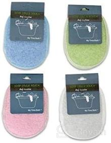 img 1 attached to Saver Loofah Scrubber Polisher Assorted Colors