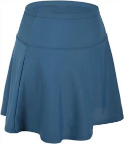 img 4 attached to High Waist UV 50+ Swim Skirt For Women: Multi-Purpose Athletic Tankini Bottom By Mycoco