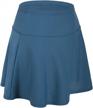 high waist uv 50+ swim skirt for women: multi-purpose athletic tankini bottom by mycoco logo