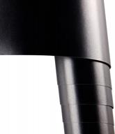 матовая металлическая черная виниловая пленка с выпуском воздушных пузырей, защитой от царапин и растягивающимися свойствами для автомобильной краски - 5 футов x 20 футов от hohofilm логотип