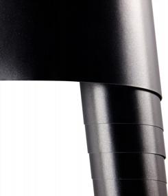 img 4 attached to Матовая металлическая черная виниловая пленка с выпуском воздушных пузырей, защитой от царапин и растягивающимися свойствами для автомобильной краски - 5 футов X 20 футов от HOHOFILM