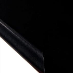 img 3 attached to Матовая металлическая черная виниловая пленка с выпуском воздушных пузырей, защитой от царапин и растягивающимися свойствами для автомобильной краски - 5 футов X 20 футов от HOHOFILM