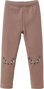 img 3 attached to 👖 IRELIA Winter Cotton Fleece Leggings: Cozy Girls' Clothing for Winter