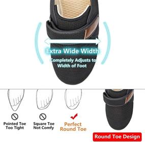 img 2 attached to 👟 Breathable Lightweight Sneakers for Women with Plantar Fasciitis - OrthoShoes