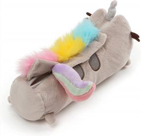 img 1 attached to Gray GUND Pusheenicorn Plush Stuffed Pencil Case Accessory, 8.5 Inches