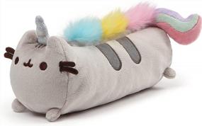 img 2 attached to Gray GUND Pusheenicorn Plush Stuffed Pencil Case Accessory, 8.5 Inches