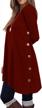ultra-comfy and stylish: korsis women's long sleeve tunic dress with t-shirt design logo