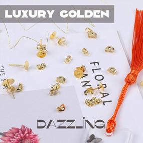 img 2 attached to Upgrade Your Earrings With SANNIX Gold Plated Replacement Ear Lockings - 30Pcs/15 Pairs Guaranteed Security