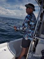 img 1 attached to HUK Standard Pursuit Fishing Barracuda Performance Men's Apparel review by Michael Lightfoot