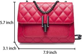 img 2 attached to Genuine Lightweight Crossbody Handbags & Wallets for Women - Plergi Cellphone Crossbody Bags