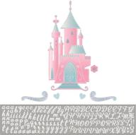 🏰 transform your space with roommates rmk1785gm disney princess castle peel and stick giant wall decal with personalization логотип