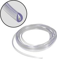 🚗 clear u shape car door edge guard trim - full size 20 feet: the ultimate protection solution logo