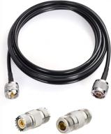 get superior connectivity with superbat n male to pl259 rf coax cable and adapter kit- perfect for antennas, swr meters and ham radios! logo
