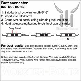 img 2 attached to Стыковые соединители MonsterBolts NSPA Opti-Seal 12-10 AWG, 10 шт. в упаковке