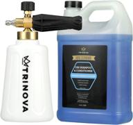 🚚 maximize truck or suv detailing: trinova foam cannon & 1gal car wash soap kit - an optimal set логотип